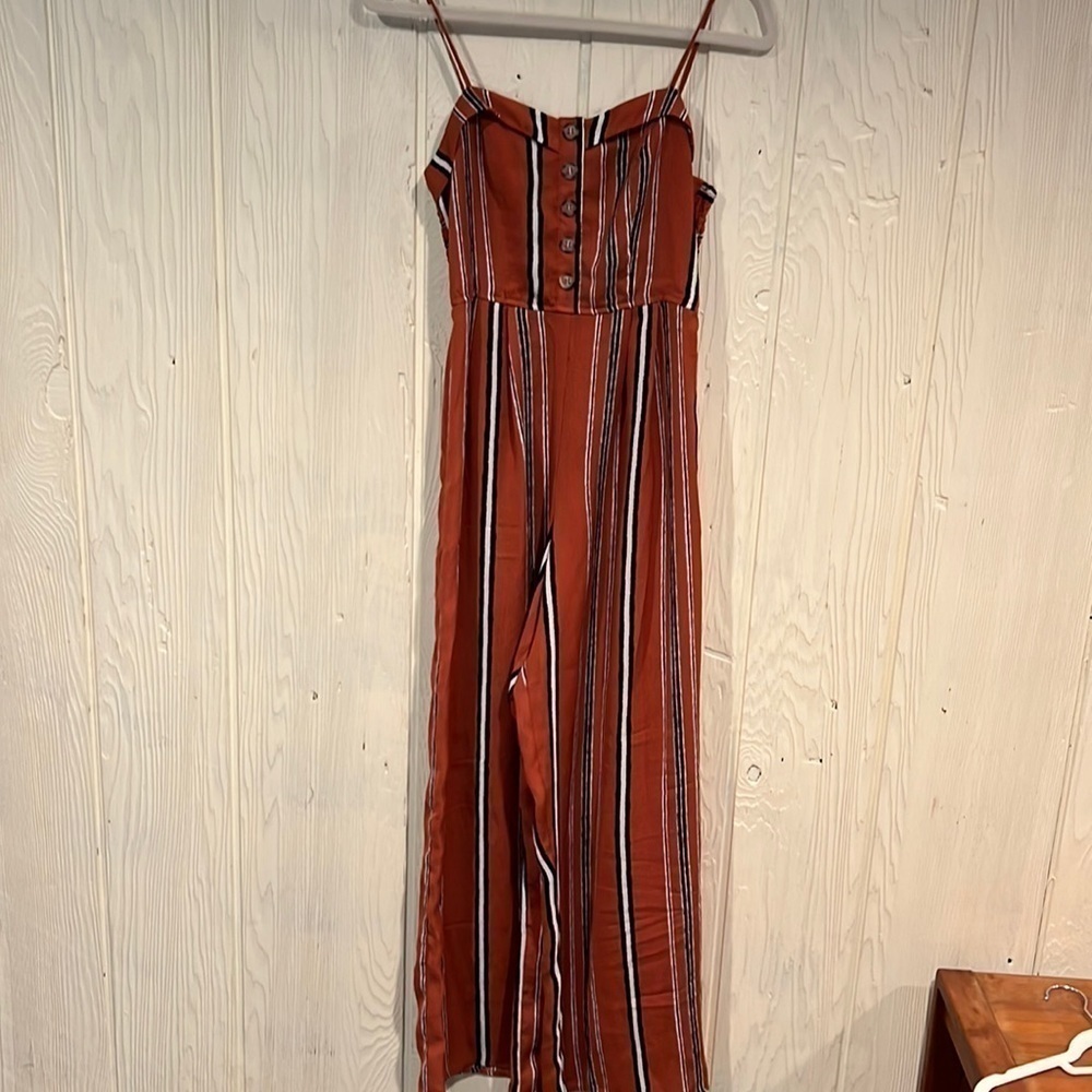 Inspired Hearts Wide Leg Jumpsuit Medium